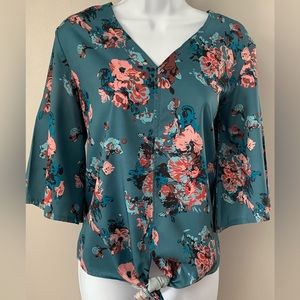 Floral Boho Top